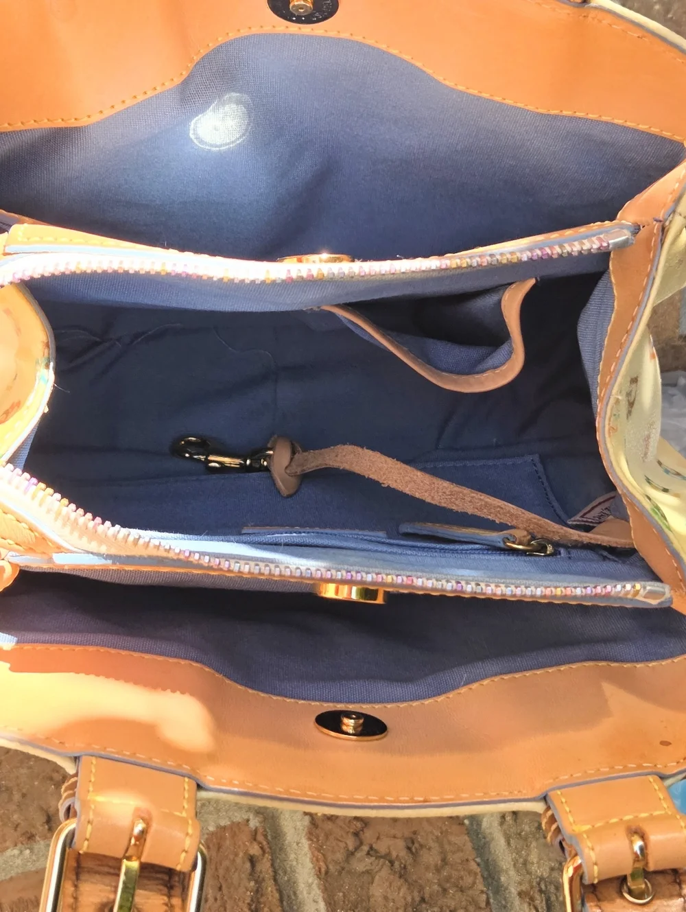 Dooney and Bourke Small DB Monogram "It" Bag - Picture 9 of 14